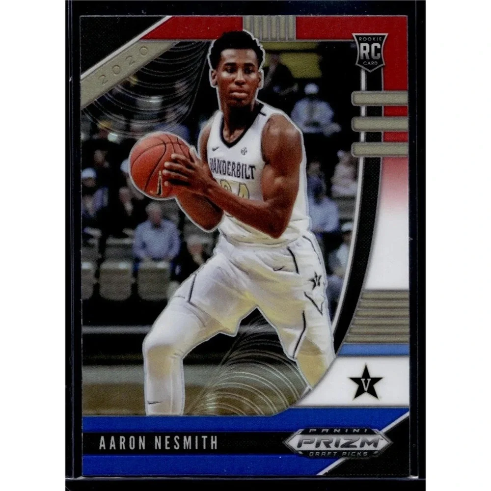 Aaron Nesmith ROOKIE Red White Blue Prizm Draft Picks 2020 Vanderbilt‎ RWB RC